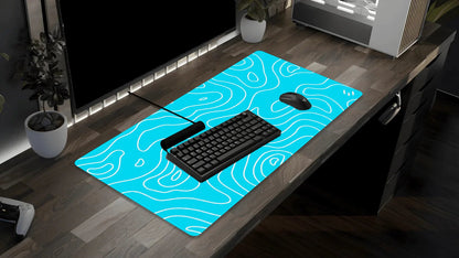 Elite Mousepad Ocean Topo Mousepad - Elite Mousepads